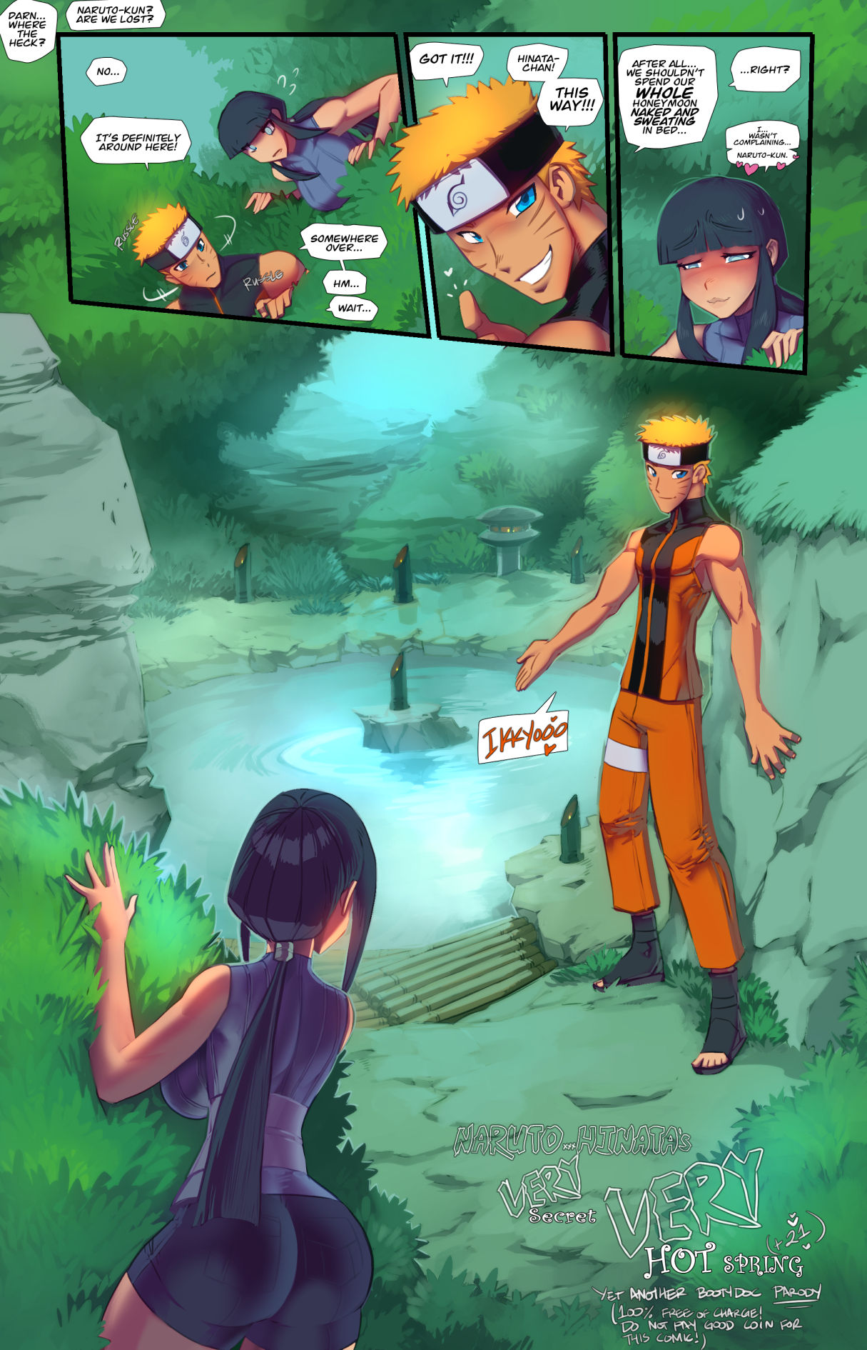 Naruto X Hinata – Very Hot Spring [photo 1] - MangaPorn