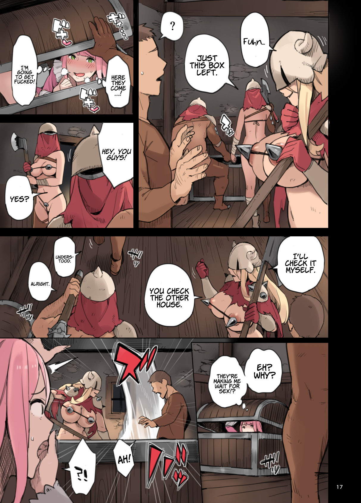 Raid from the Wild Sex Empire!! – Lewd Escape Part – Irotenya [photo 17] - MangaPorn