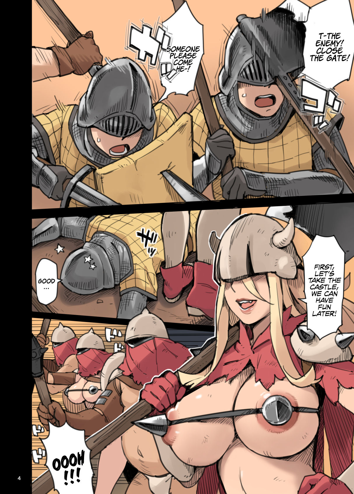 Raid from the Wild Sex Empire!! – Lewd Escape Part – Irotenya [photo 4] - MangaPorn