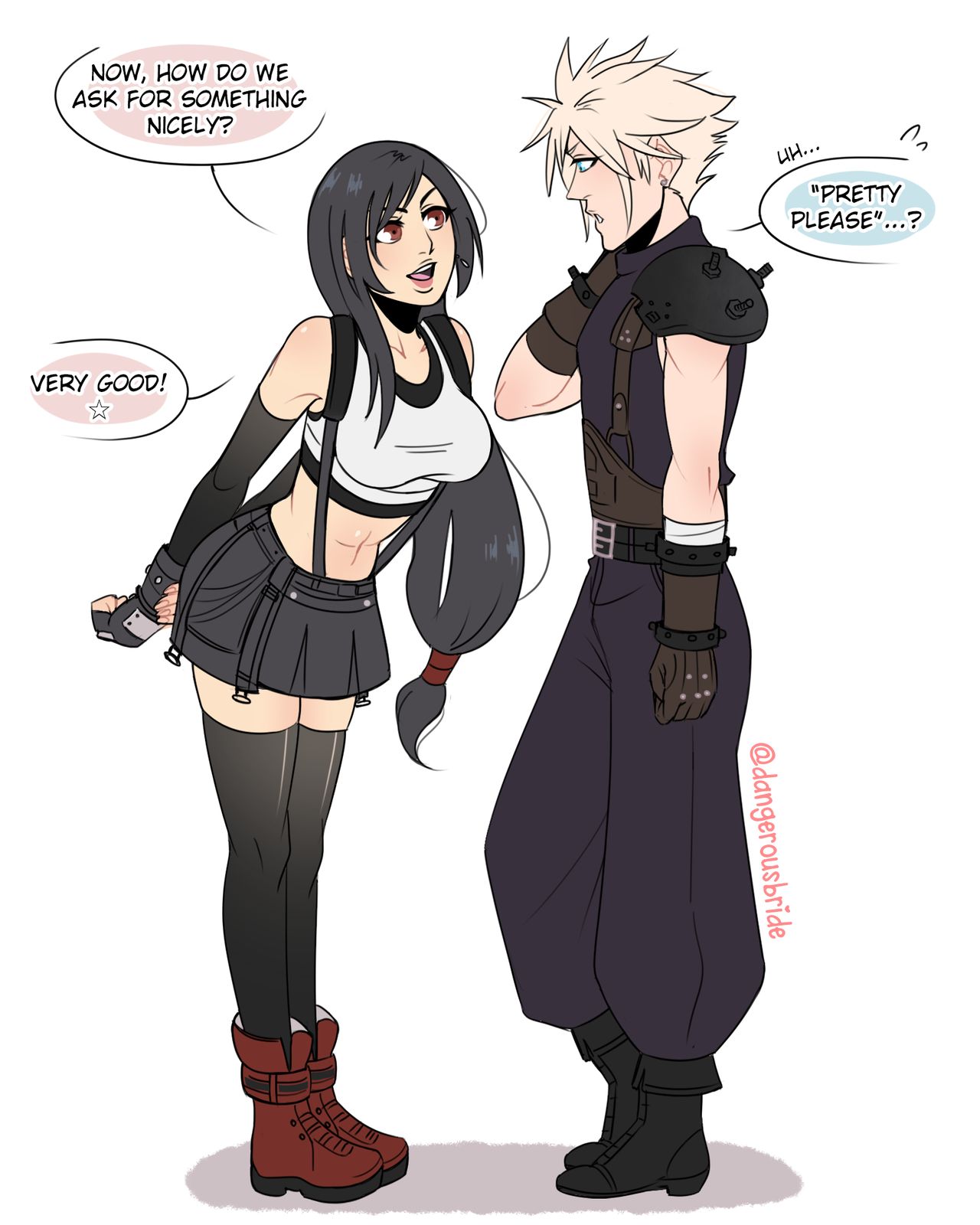 Teaching Him How to Be Nice – Final Fantasy Hentai [photo 5] - MangaPorn