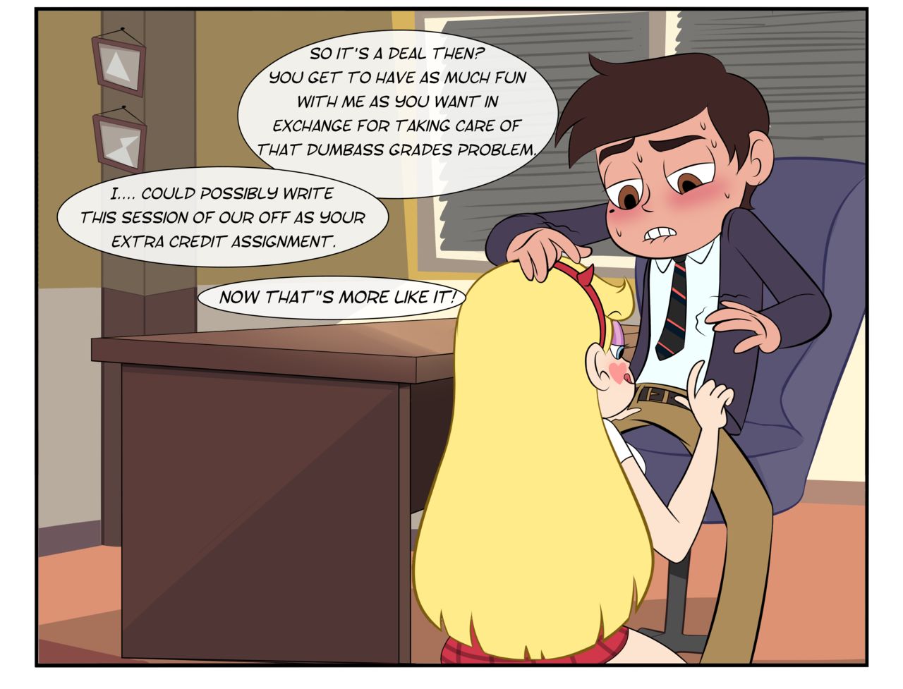 School Session – Star x Marco [photo 4] - MangaPorn