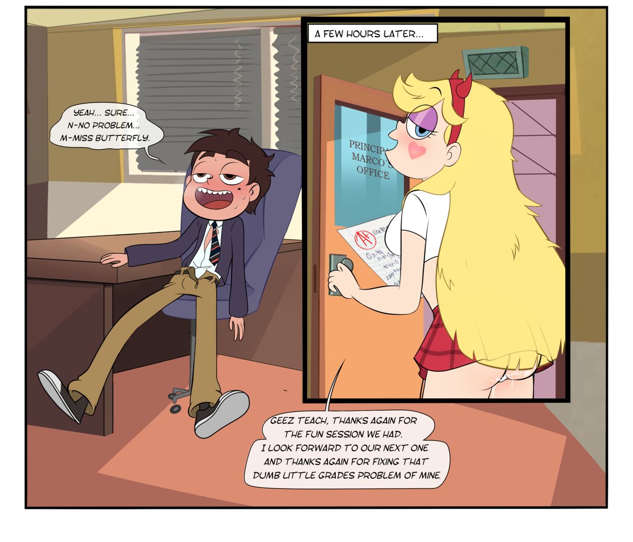 School Session – Star x Marco [photo 9] - MangaPorn