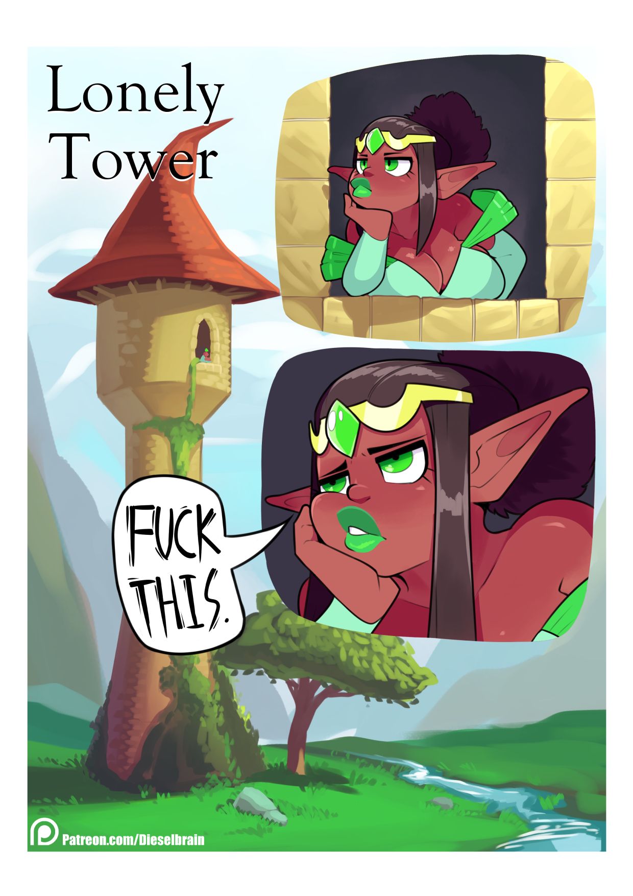 Lonely Tower – Dieselbrain [photo 1] - MangaPorn