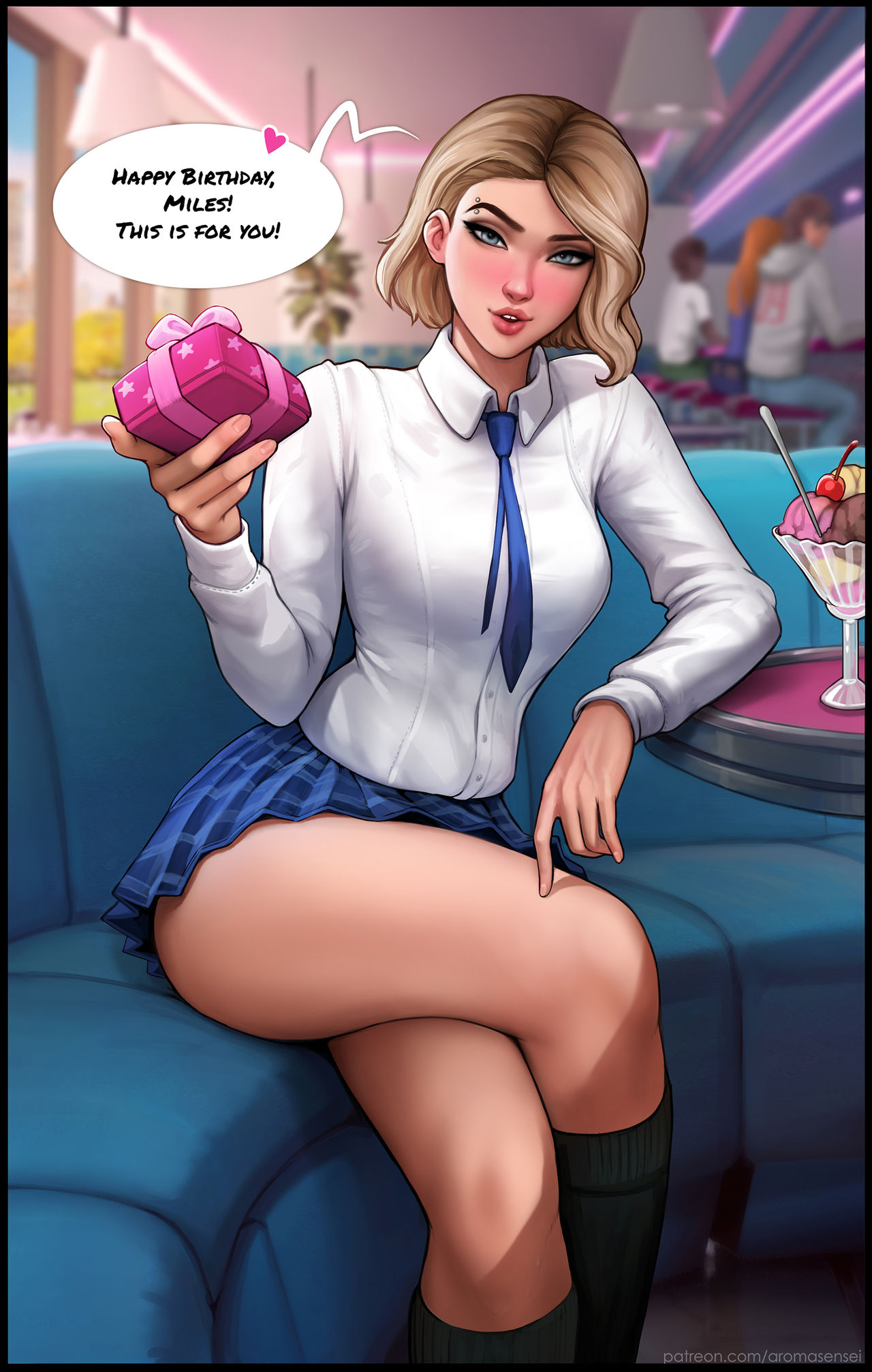 Do you like ice cream? – Aroma Sensei [photo 1] - MangaPorn