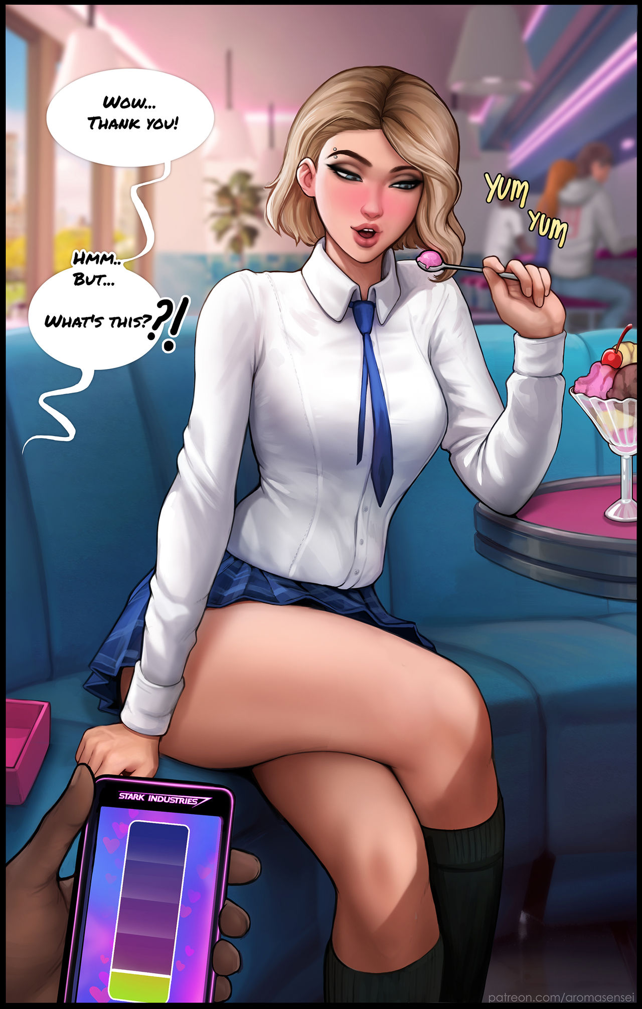 Do you like ice cream? – Aroma Sensei [photo 2] - MangaPorn