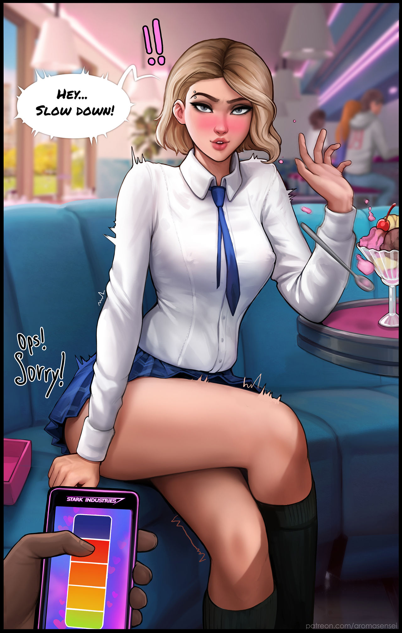 Do you like ice cream? – Aroma Sensei [photo 3] - MangaPorn