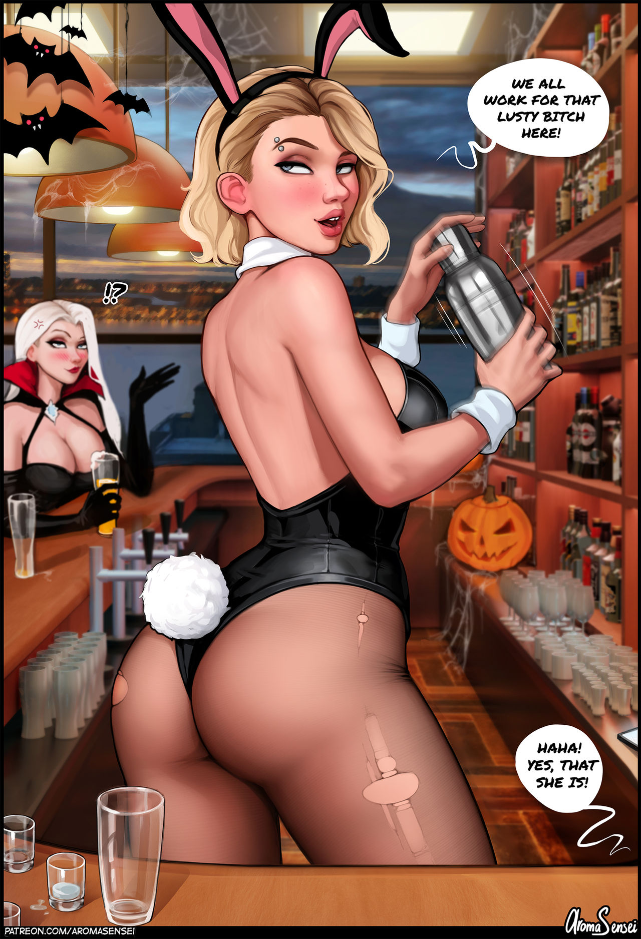 Halloween party at Frozen Inc! – Aroma Sensei [photo 3] - MangaPorn