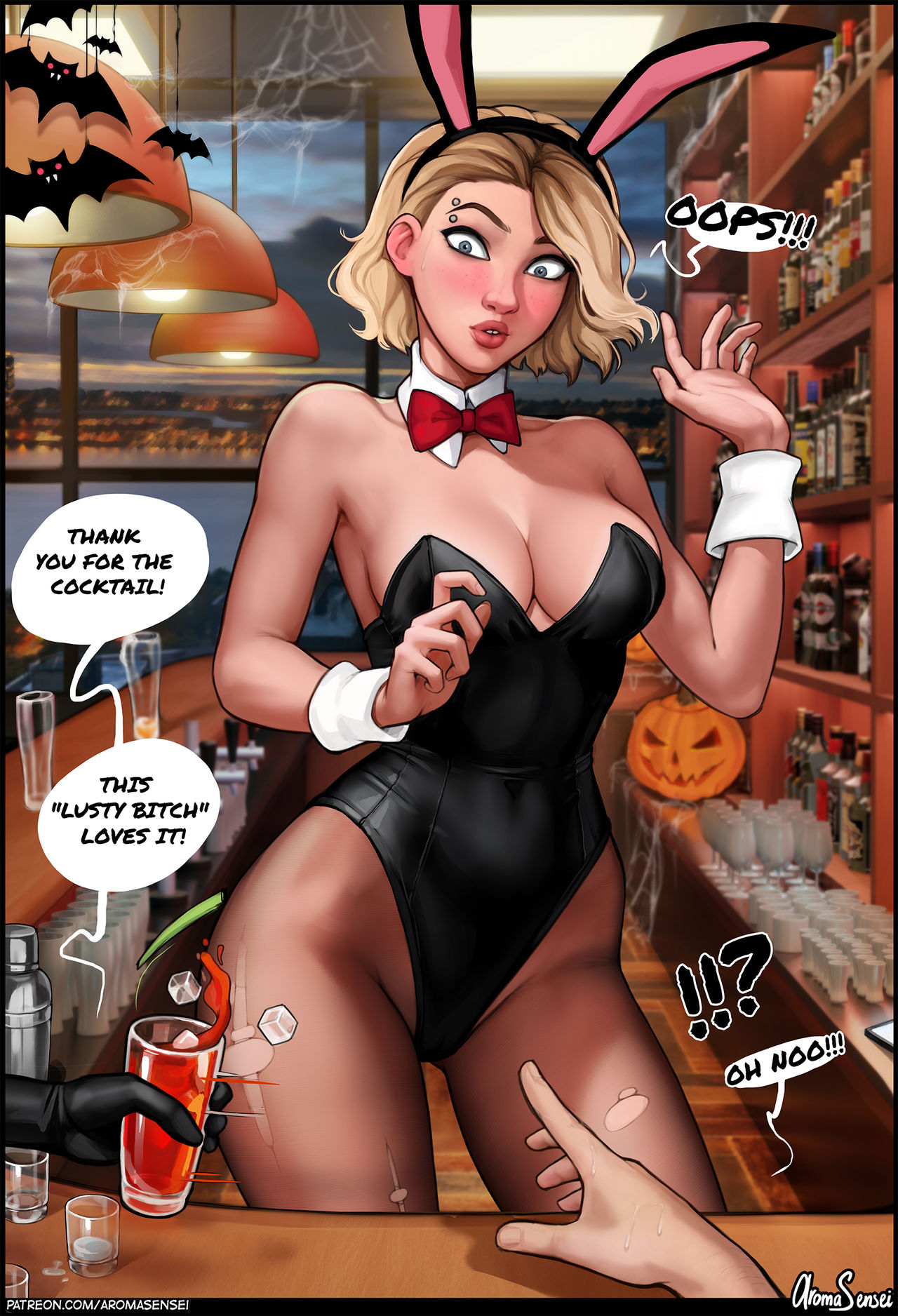 Halloween party at Frozen Inc! – Aroma Sensei [photo 5] - MangaPorn