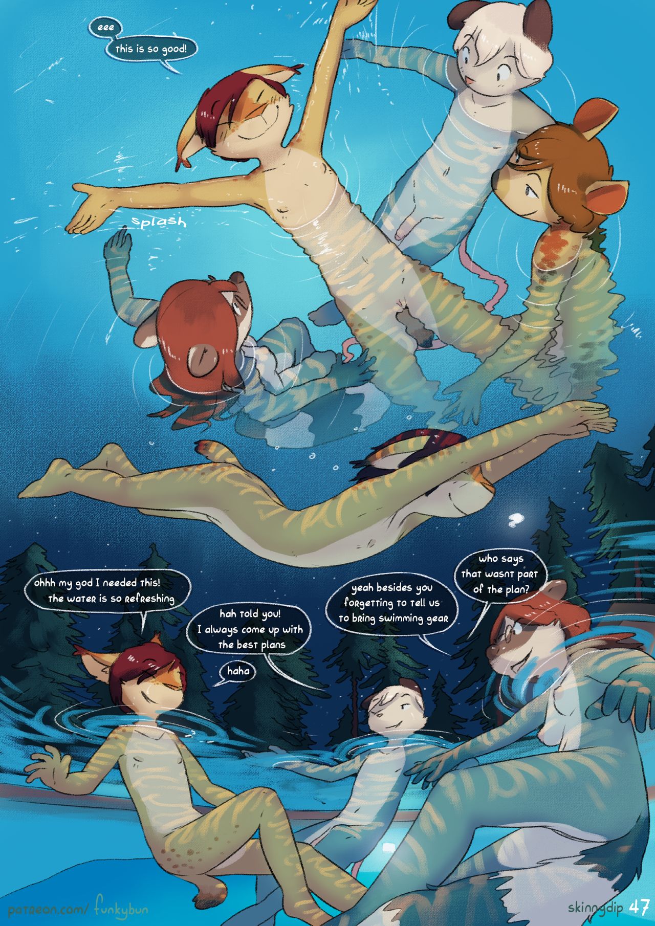 Skinny dip – Funkybun [photo 48] - MangaPorn