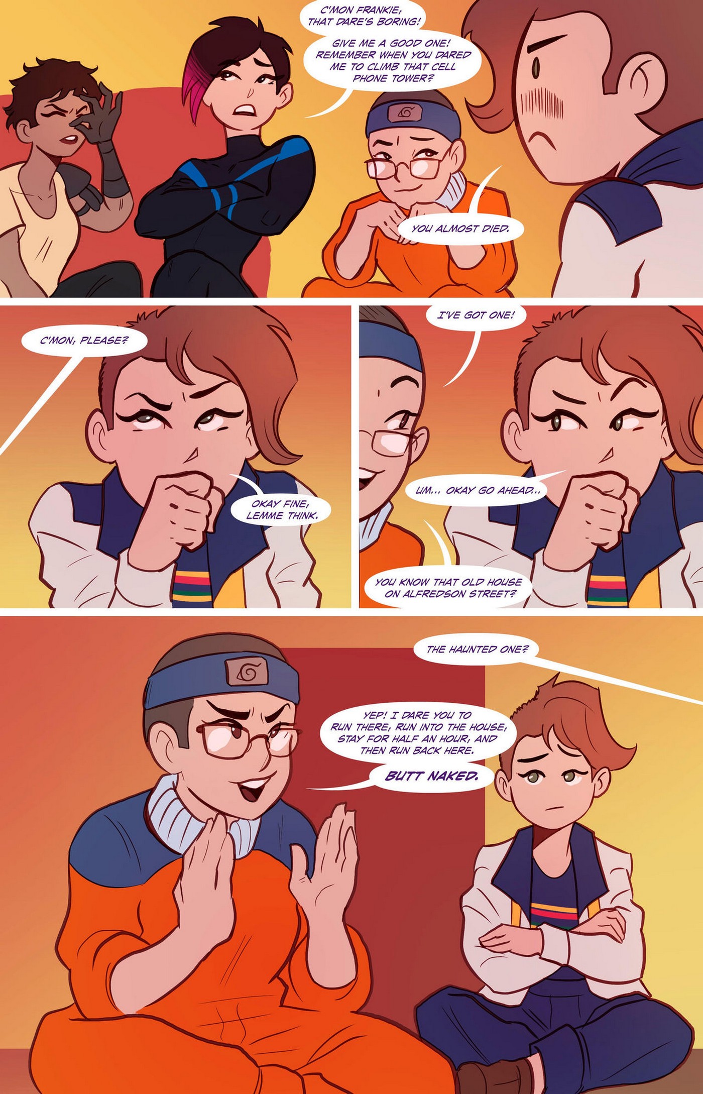 Ellie’s spooky streak [photo 3] - MangaPorn