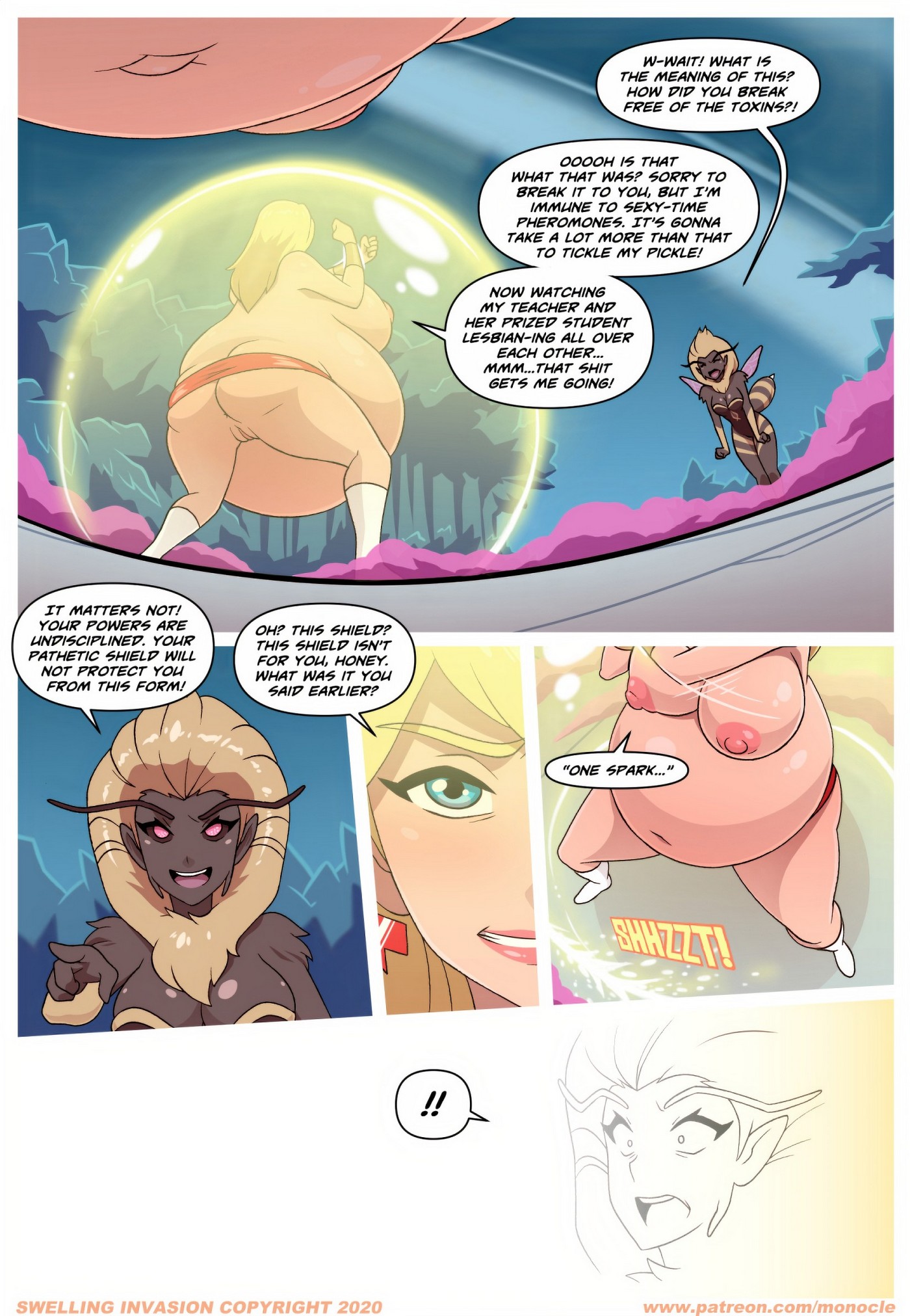 Swelling Invasion 4 – Monocle [photo 17] - MangaPorn