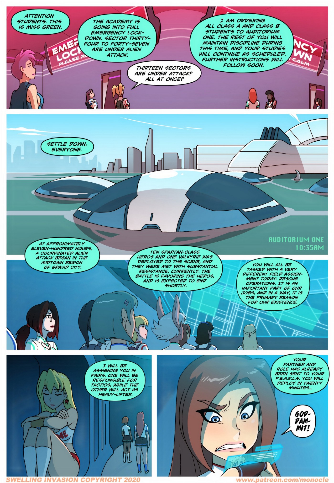 Swelling Invasion 4 – Monocle [photo 22] - MangaPorn