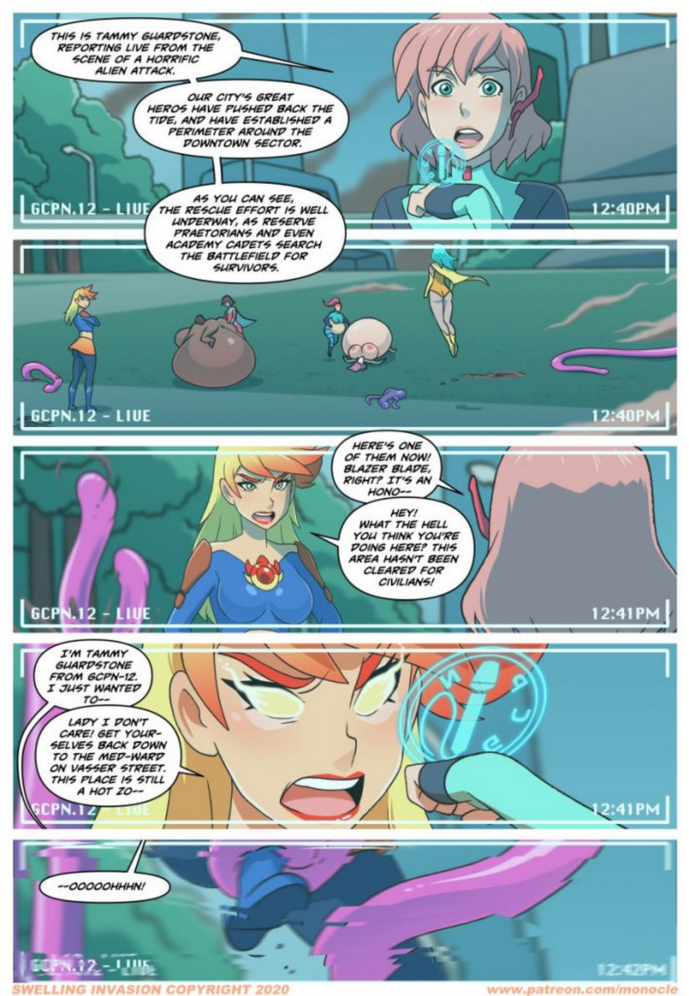 Swelling Invasion 5 – Monocle [photo 2] - MangaPorn