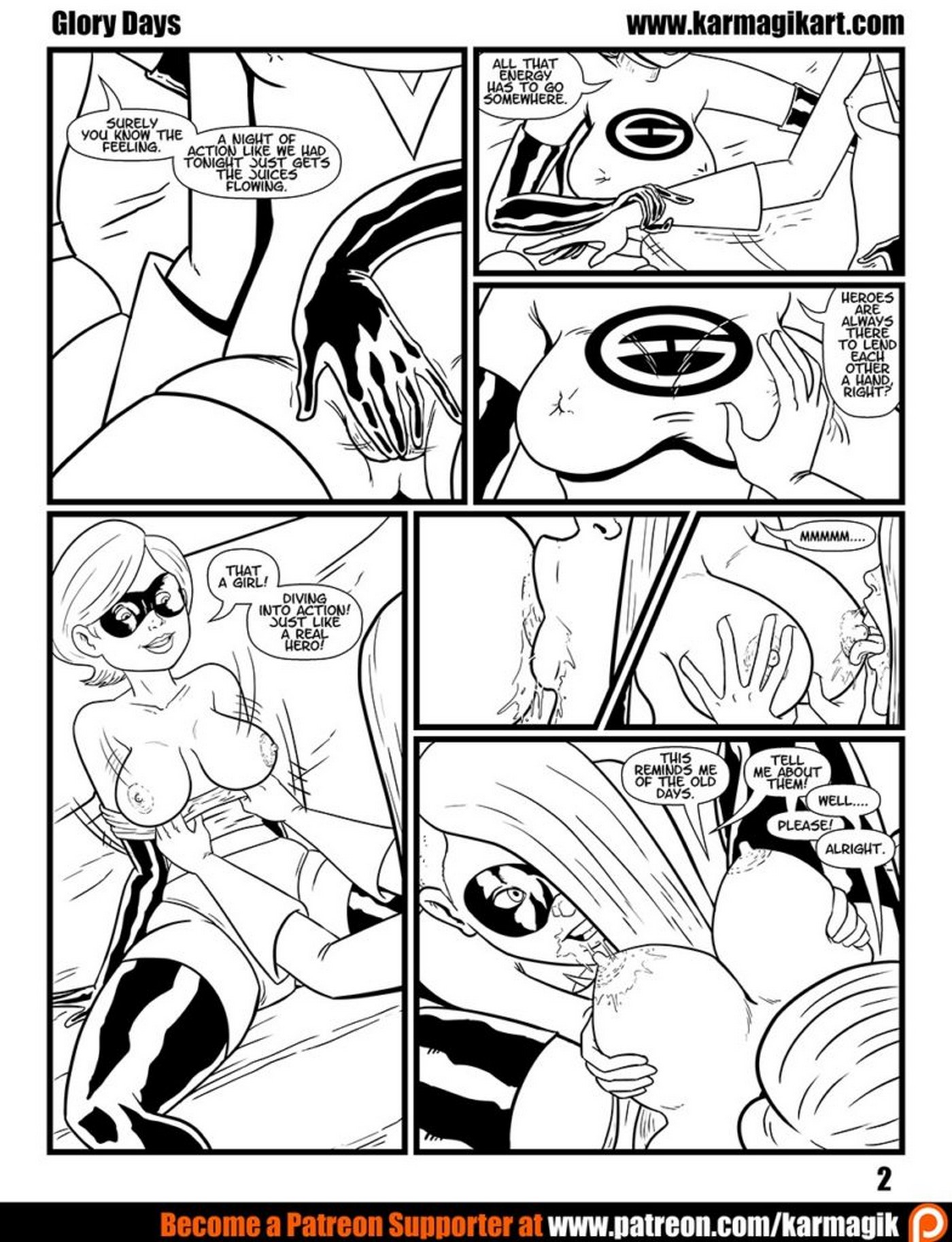 The Incredibles – Elastigirl in Glory Days [photo 4] - MangaPorn