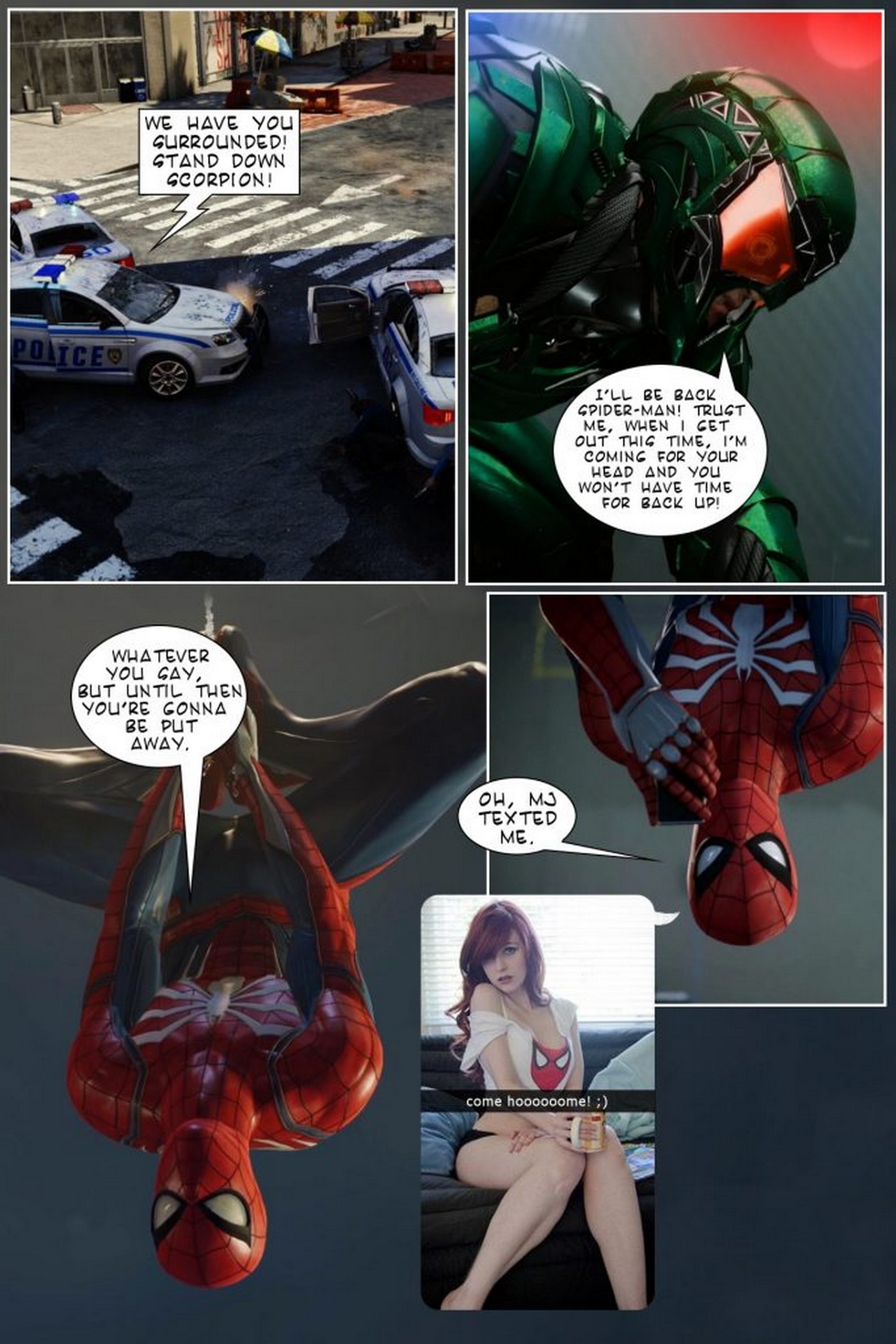 Getting Home To MJ – Spider Man [photo 12] - MangaPorn