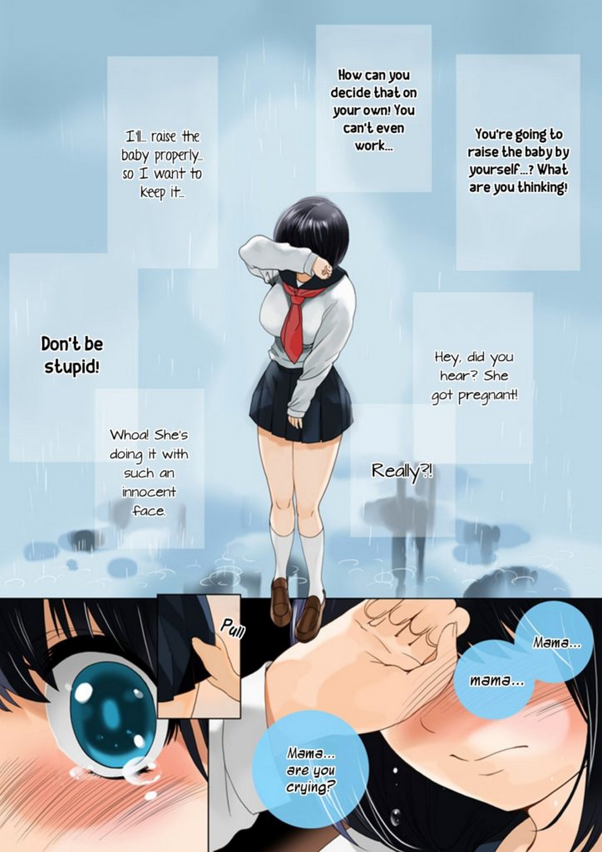 Mother in School Uniform – Qoopie [photo 1] - MangaPorn