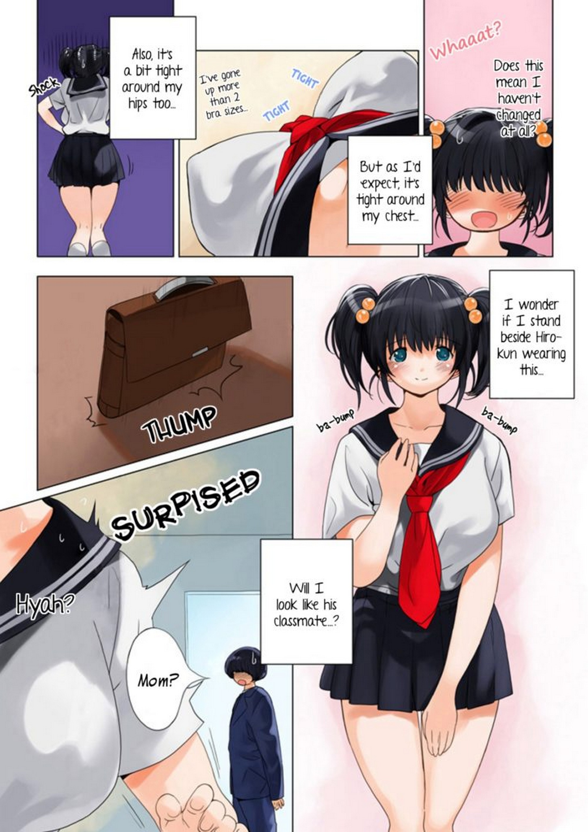 Mother in School Uniform – Qoopie [photo 24] - MangaPorn