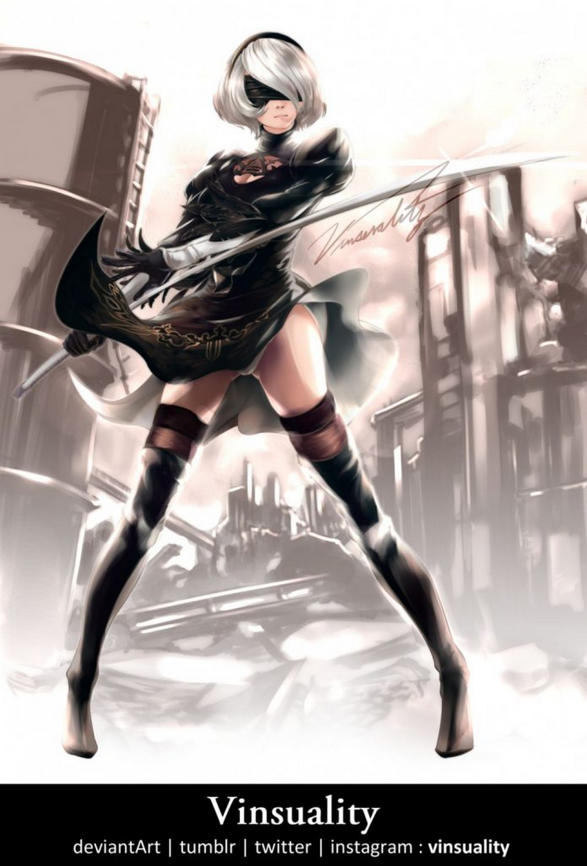 Nier Automata Infection – Alert Mode [photo 27] - MangaPorn