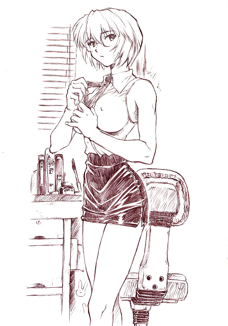 Ayanami 1 Gakusei Hen – One Studen Compiilation Evangelion [photo 23] - MangaPorn