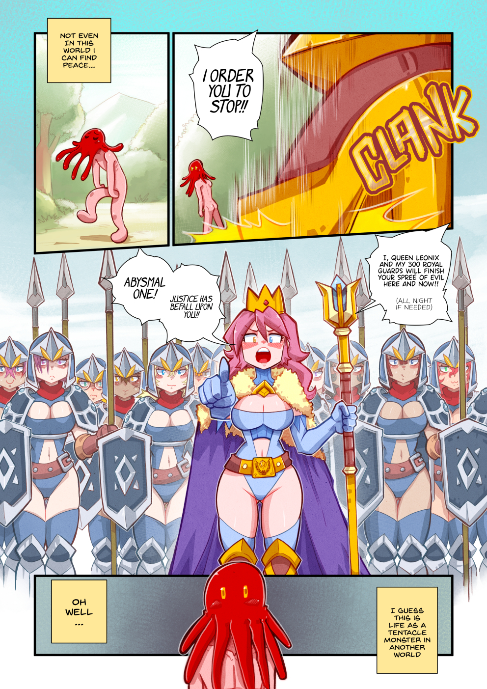 Life as a Tentacle Monster in Another World – Mr.E [photo 13] - MangaPorn