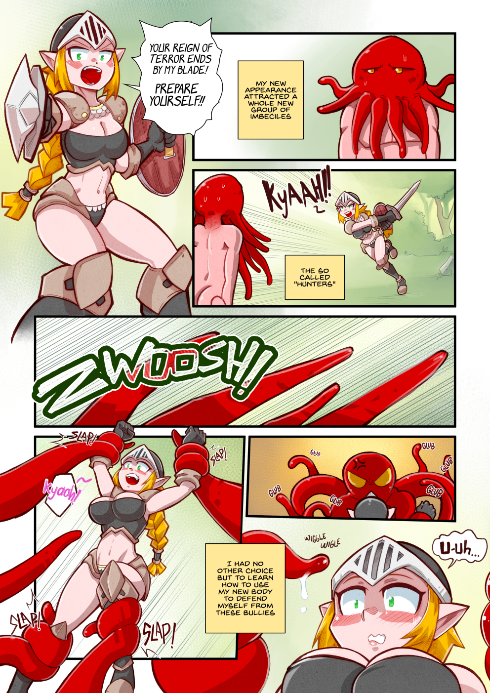 Life as a Tentacle Monster in Another World – Mr.E [photo 5] - MangaPorn