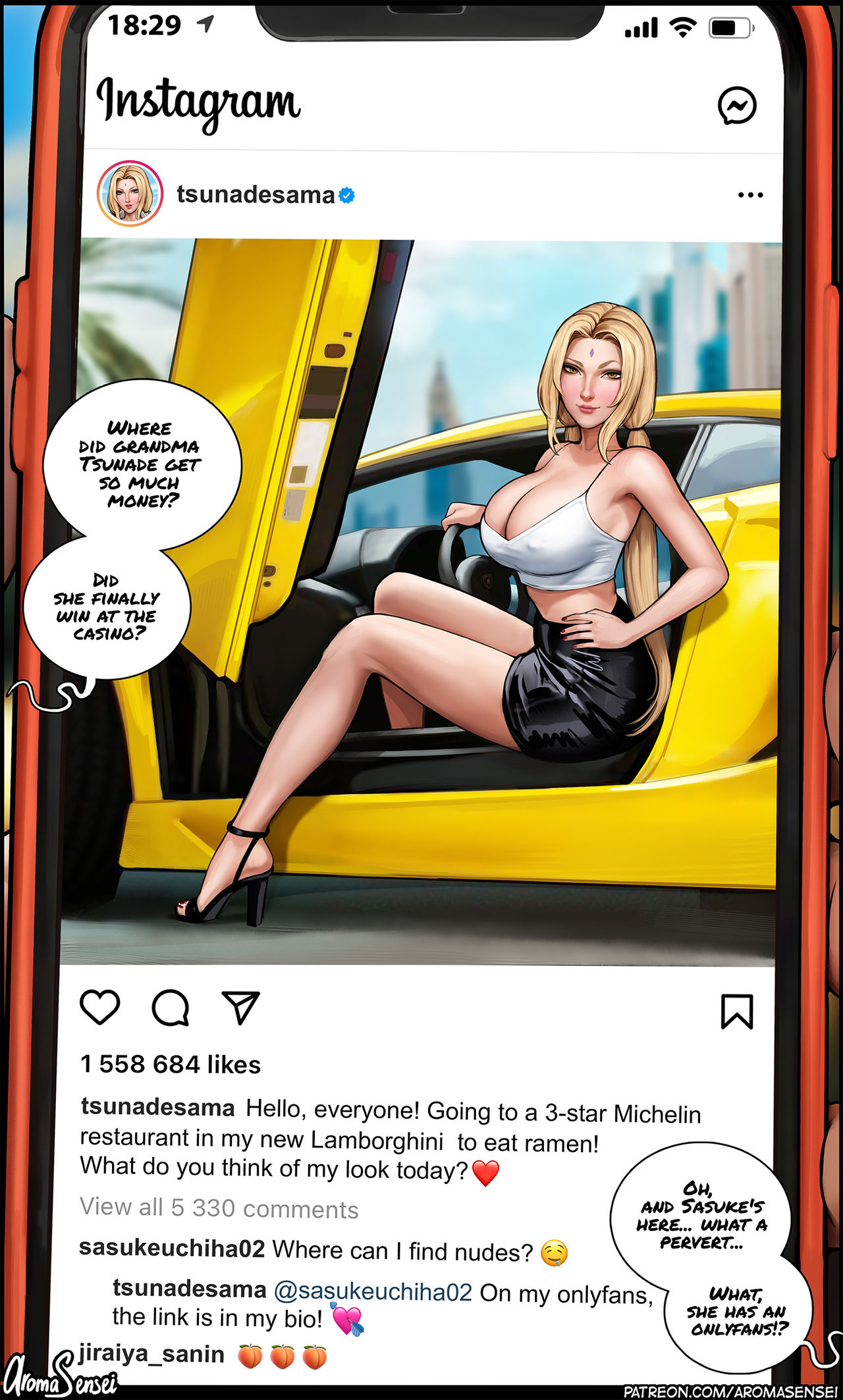 NARUTO! Lewd chronicles – AromaSensei [photo 6] - MangaPorn