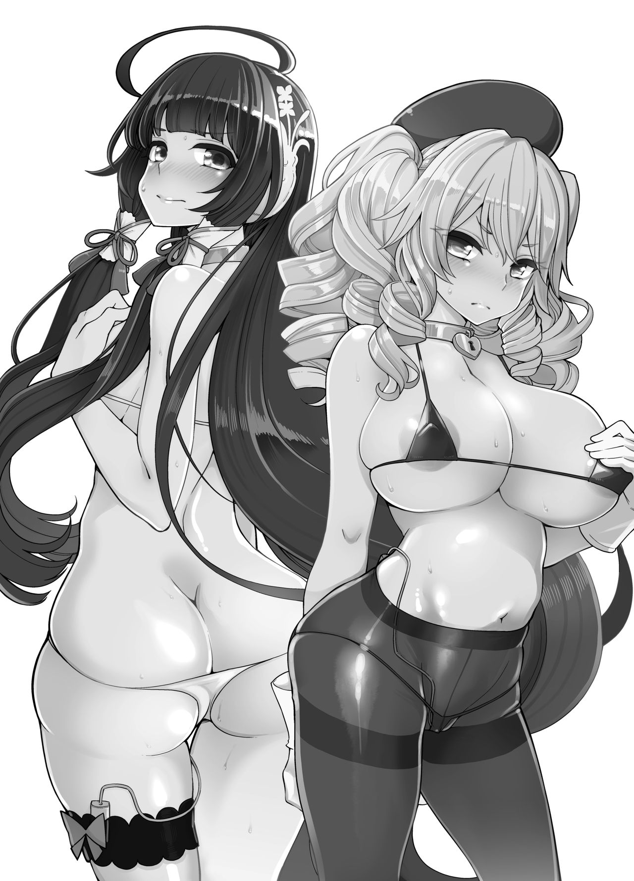 Mizuho vs Kashima How to Become a Proper Cum-dumpster [photo 2] - MangaPorn