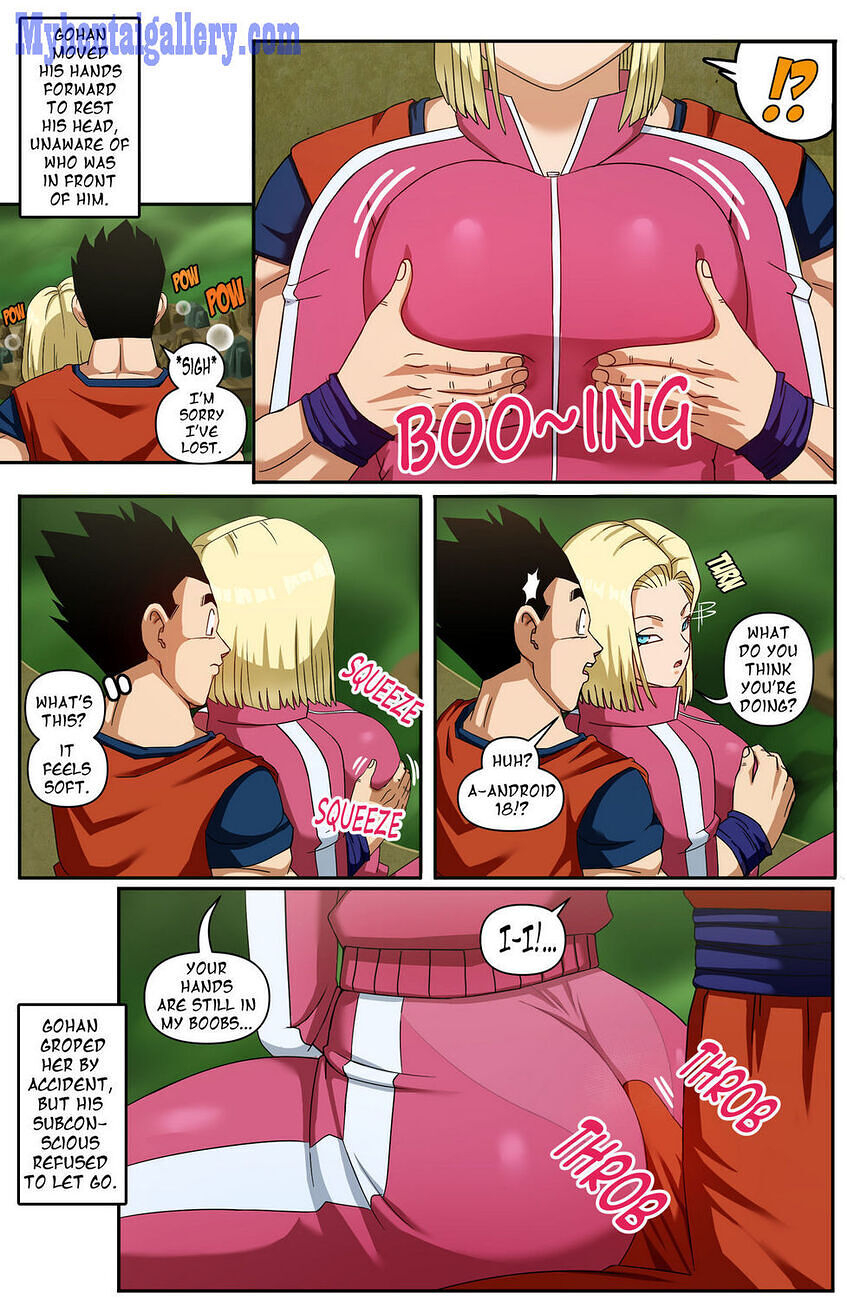 Android 18 & Gohan 2 – Pink Pawg [photo 3] - MangaPorn