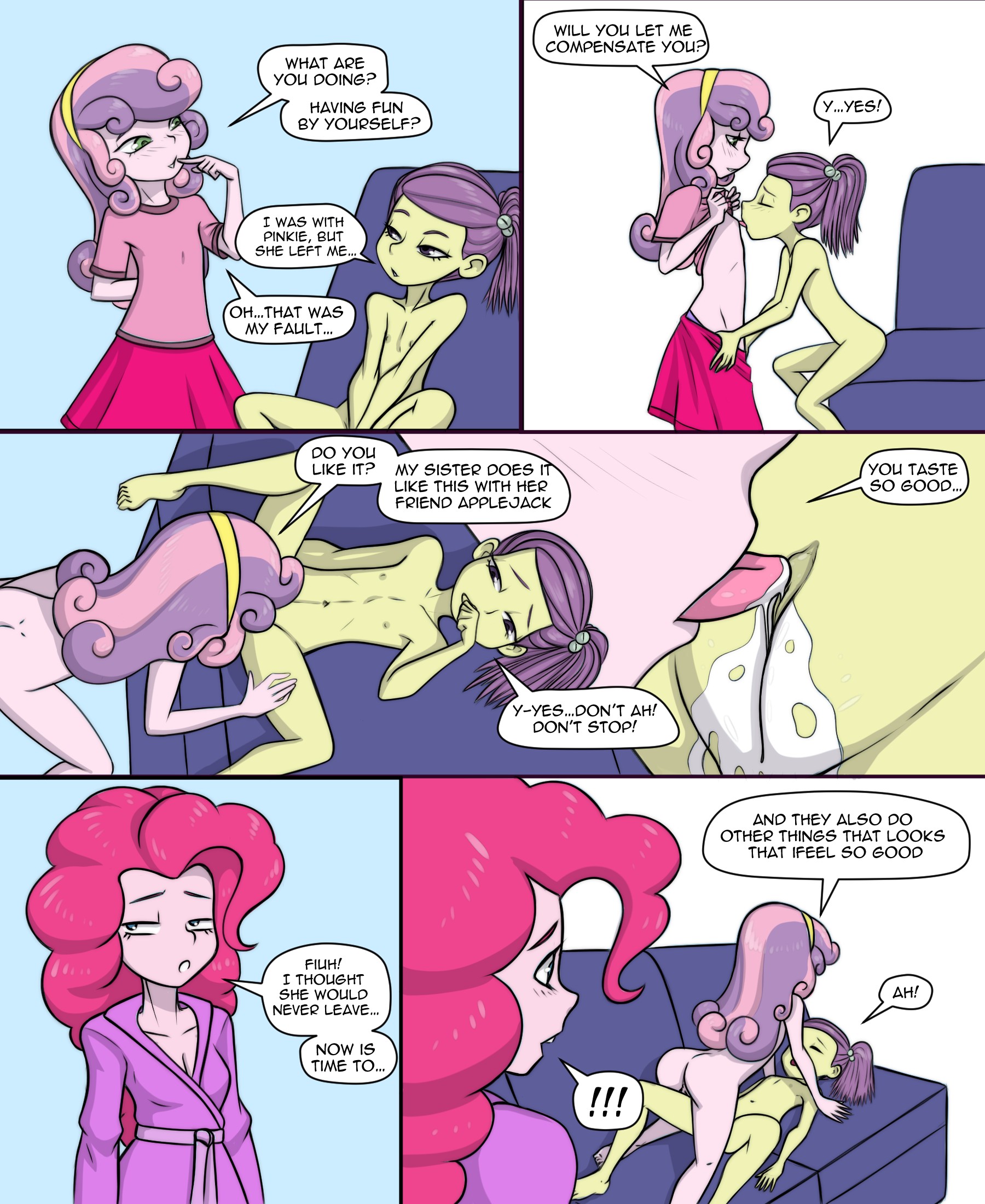 Pinkie’s Exciting Babysitting – OldSkullKid [photo 4] - MangaPorn