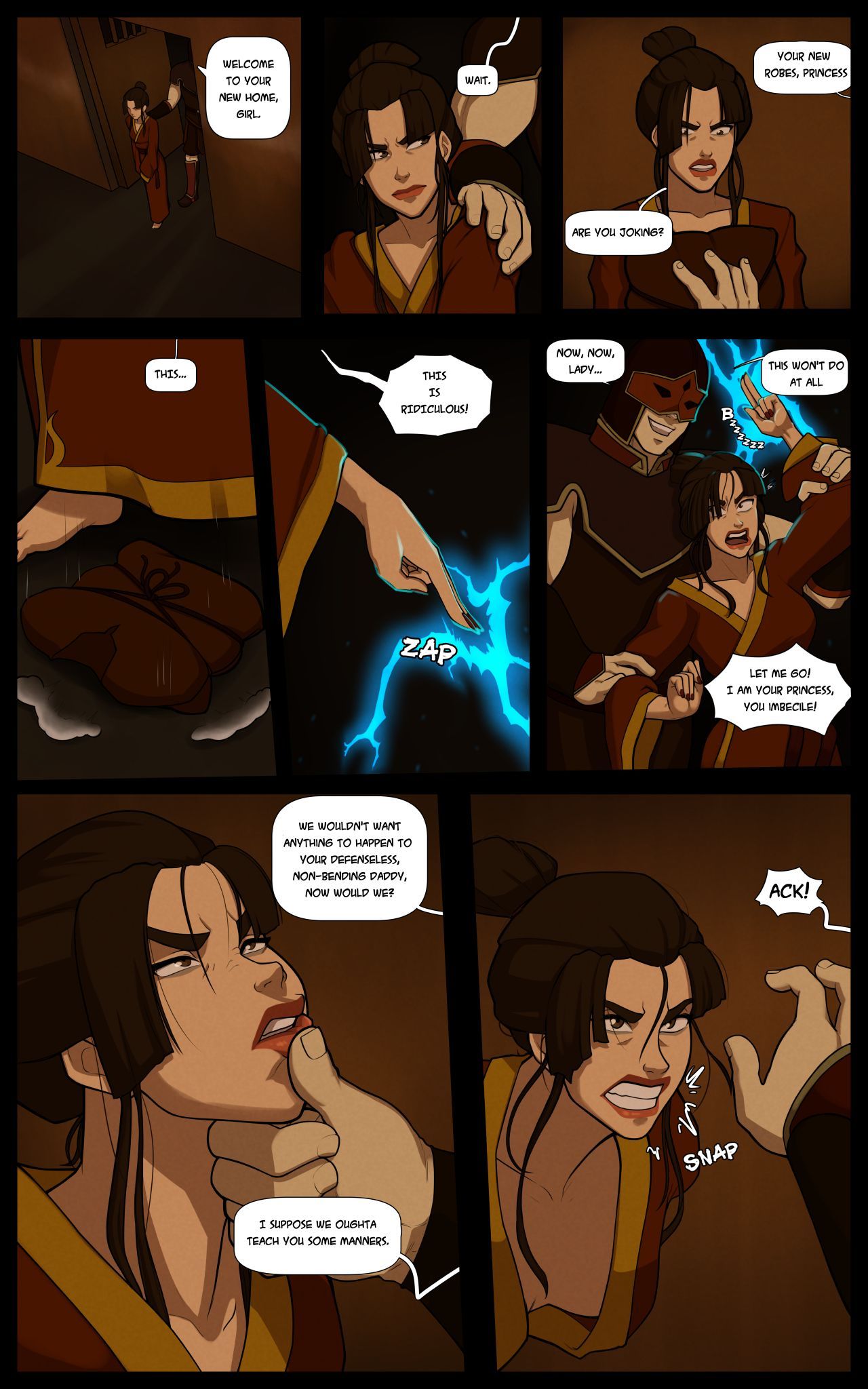 Azula – The Boiling Rock [photo 3] - MangaPorn