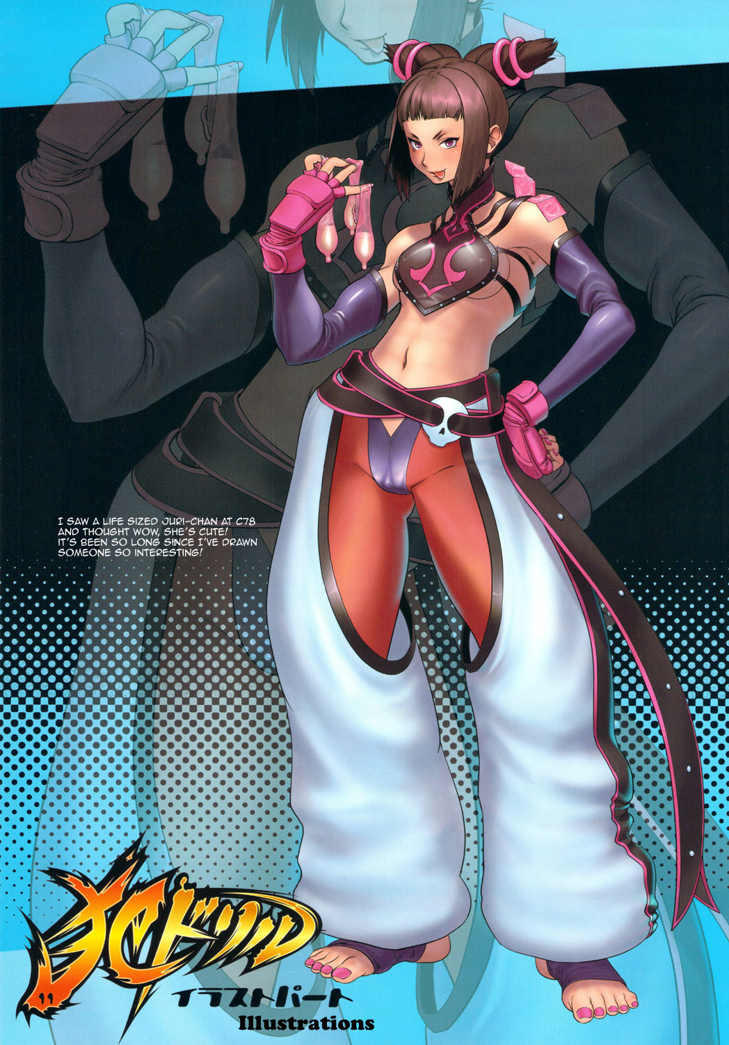Han Drill Doujinshi Ban – COSiNE Street Fighter [photo 10] - MangaPorn