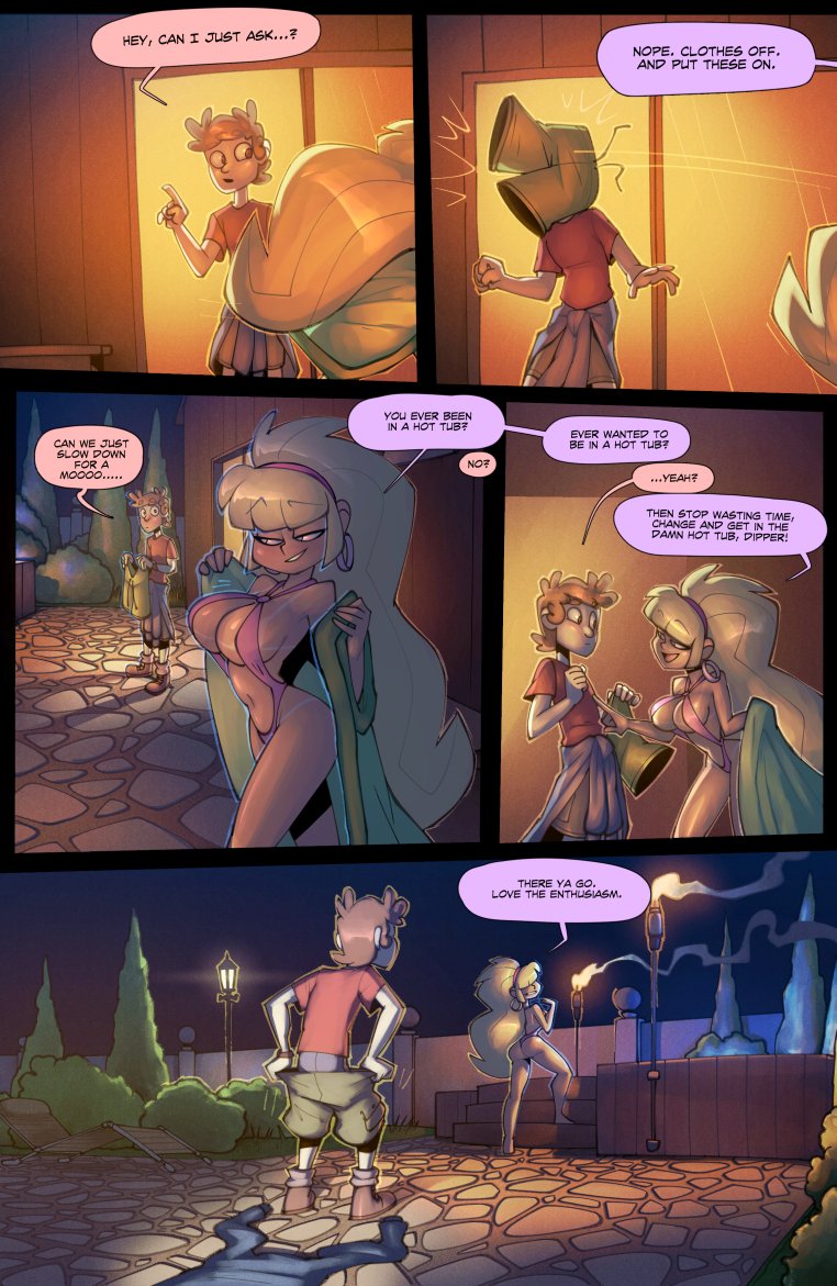 Hot Tub Hijinx – BigDad [photo 3] - MangaPorn