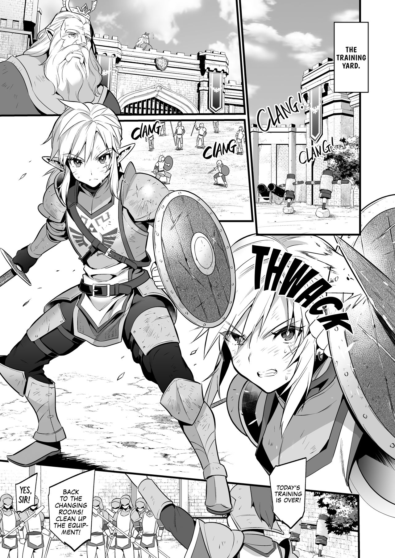 The Torturous Training of New Recruits – The Legend of Zelda Gay [photo 4] - MangaPorn