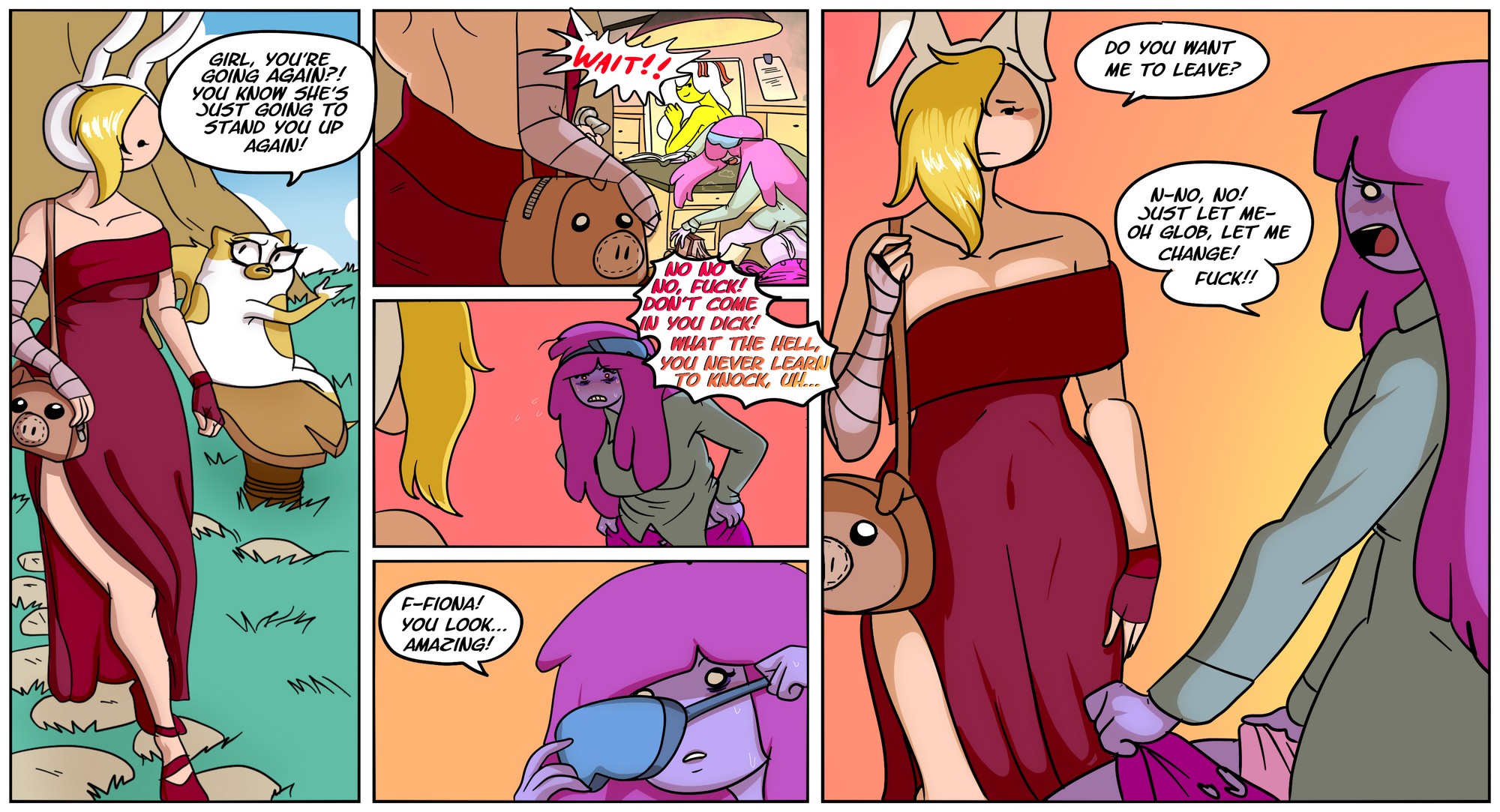 Princess Bubblegum and Fiona – Spikefoot [photo 2] - MangaPorn