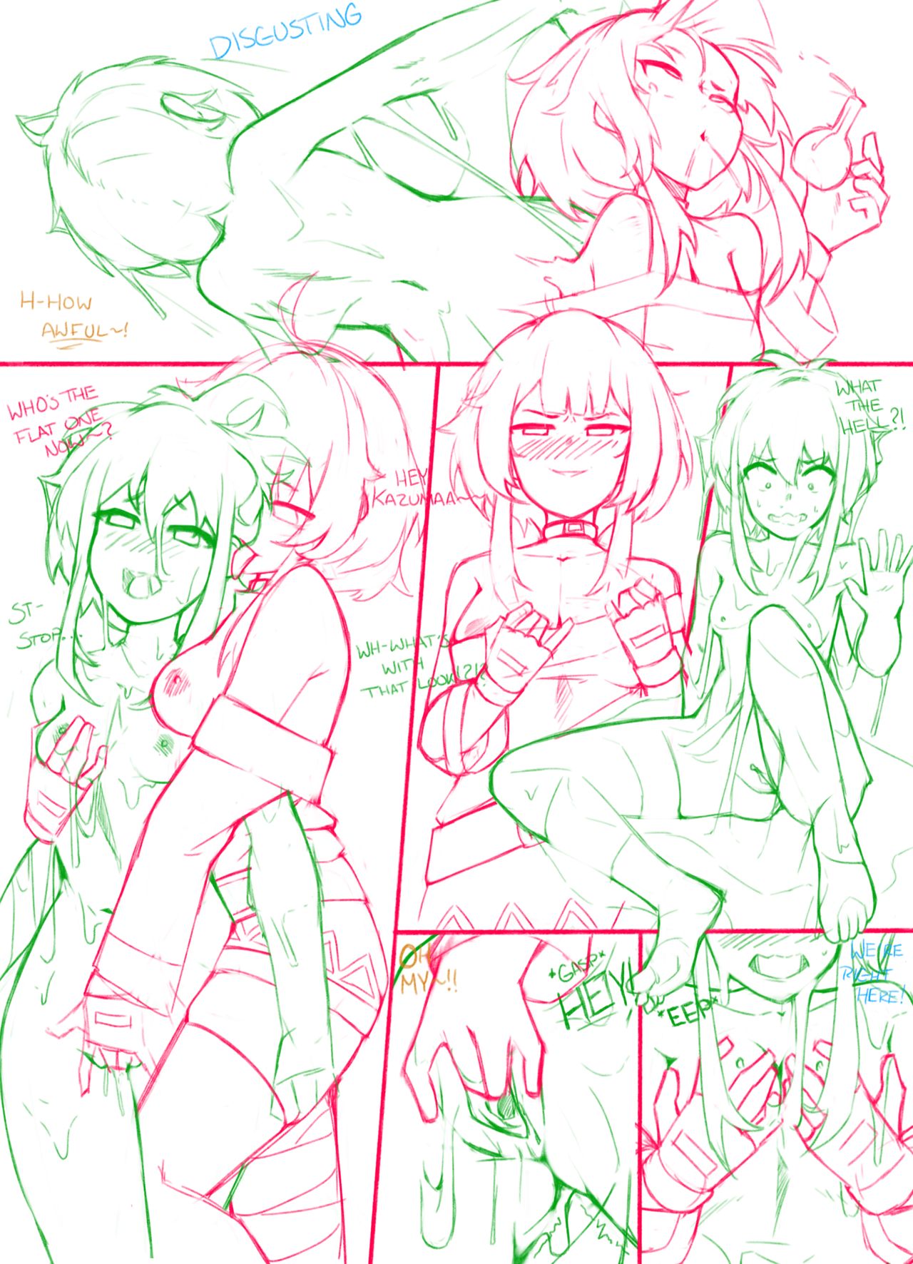 I just wanted to become an explosion mage but ended up possessing Megumin – KonoSuba [photo 7] - MangaPorn