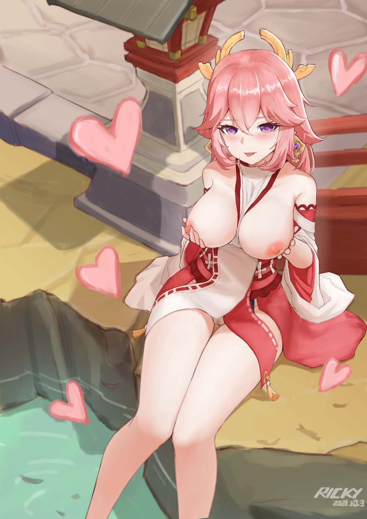 Yae Miko’s special service – Genshin Impact [photo 11] - MangaPorn