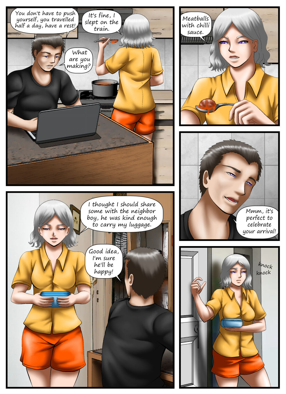 Meatballs with chilli sauce – Adam-00 [photo 4] - MangaPorn