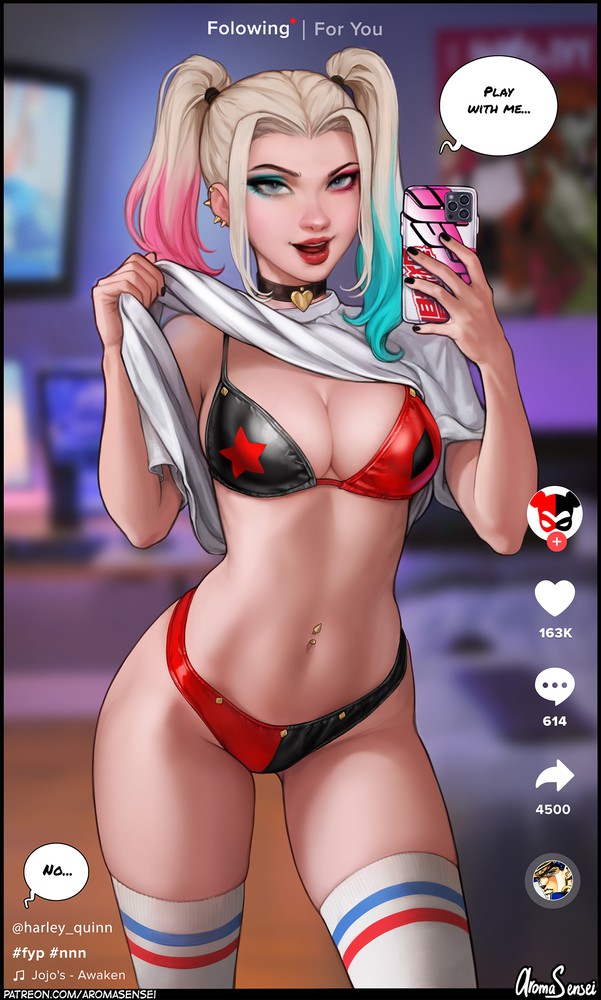 Harley Quinn tries to ruin NNN! – Aroma Sensei [photo 4] - MangaPorn
