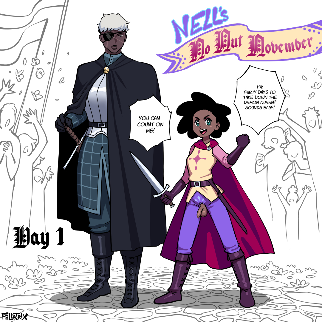 Nell’s No Nut November – Fellatrix [photo 7] - MangaPorn