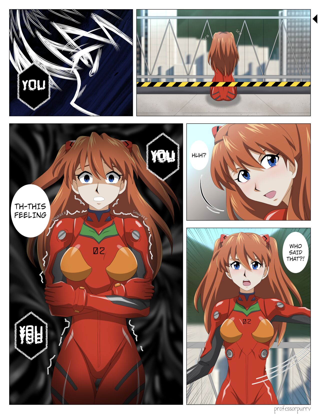 Asuka Possessed! – Neon Genesis Evangelion [photo 1] - MangaPorn