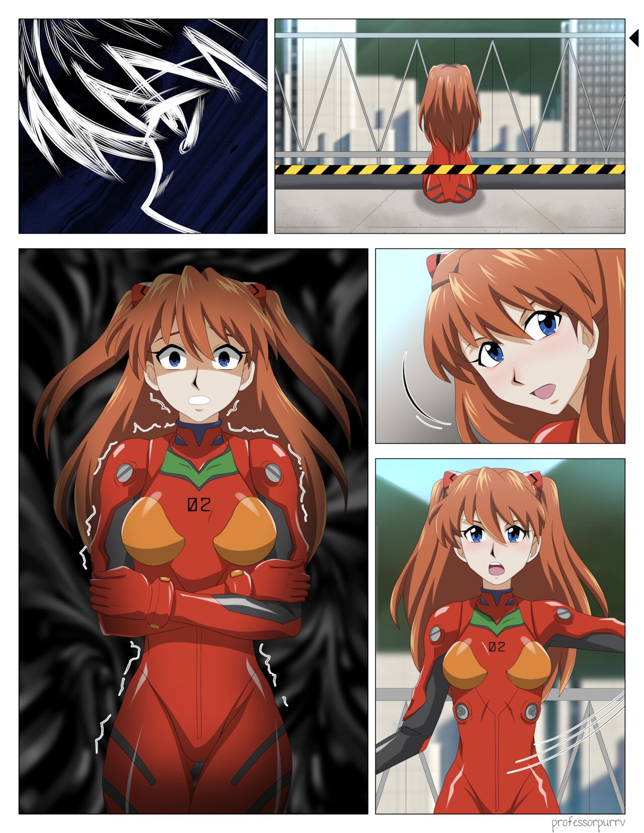 Asuka Possessed! – Neon Genesis Evangelion [photo 6] - MangaPorn