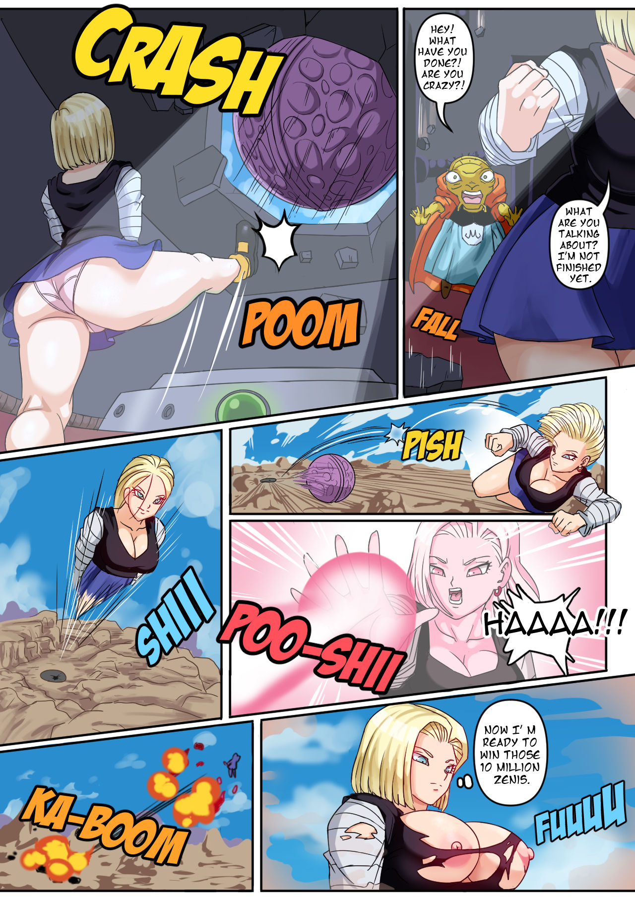 Android 18 & Gohan – Pink Pawg [photo 28] - MangaPorn
