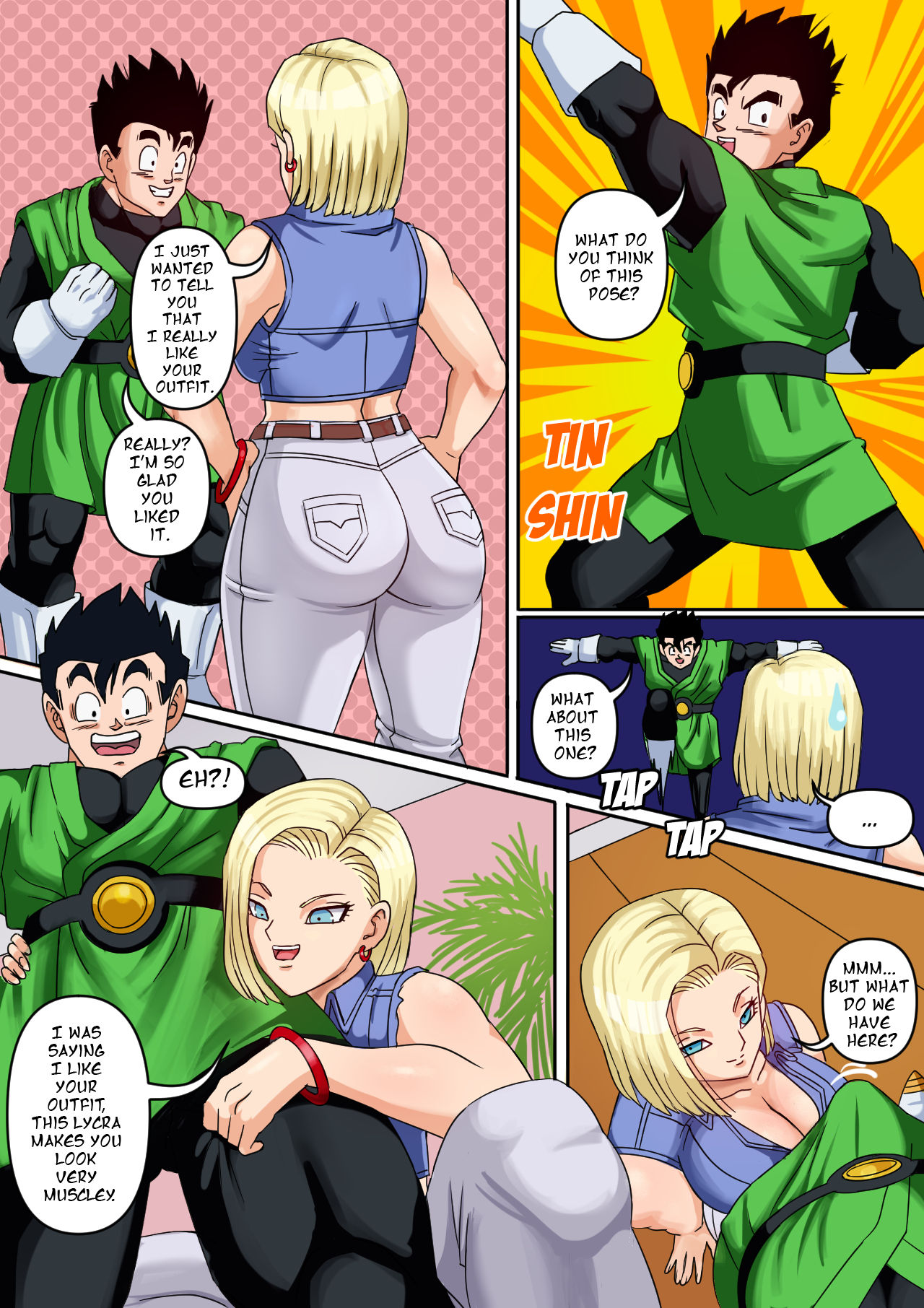 Android 18 & Gohan – Pink Pawg [photo 6] - MangaPorn