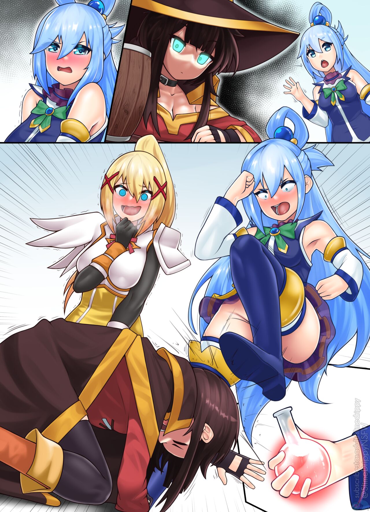 I just wanted to become an explosion mage but ended up possessing Megumin [photo 10] - MangaPorn