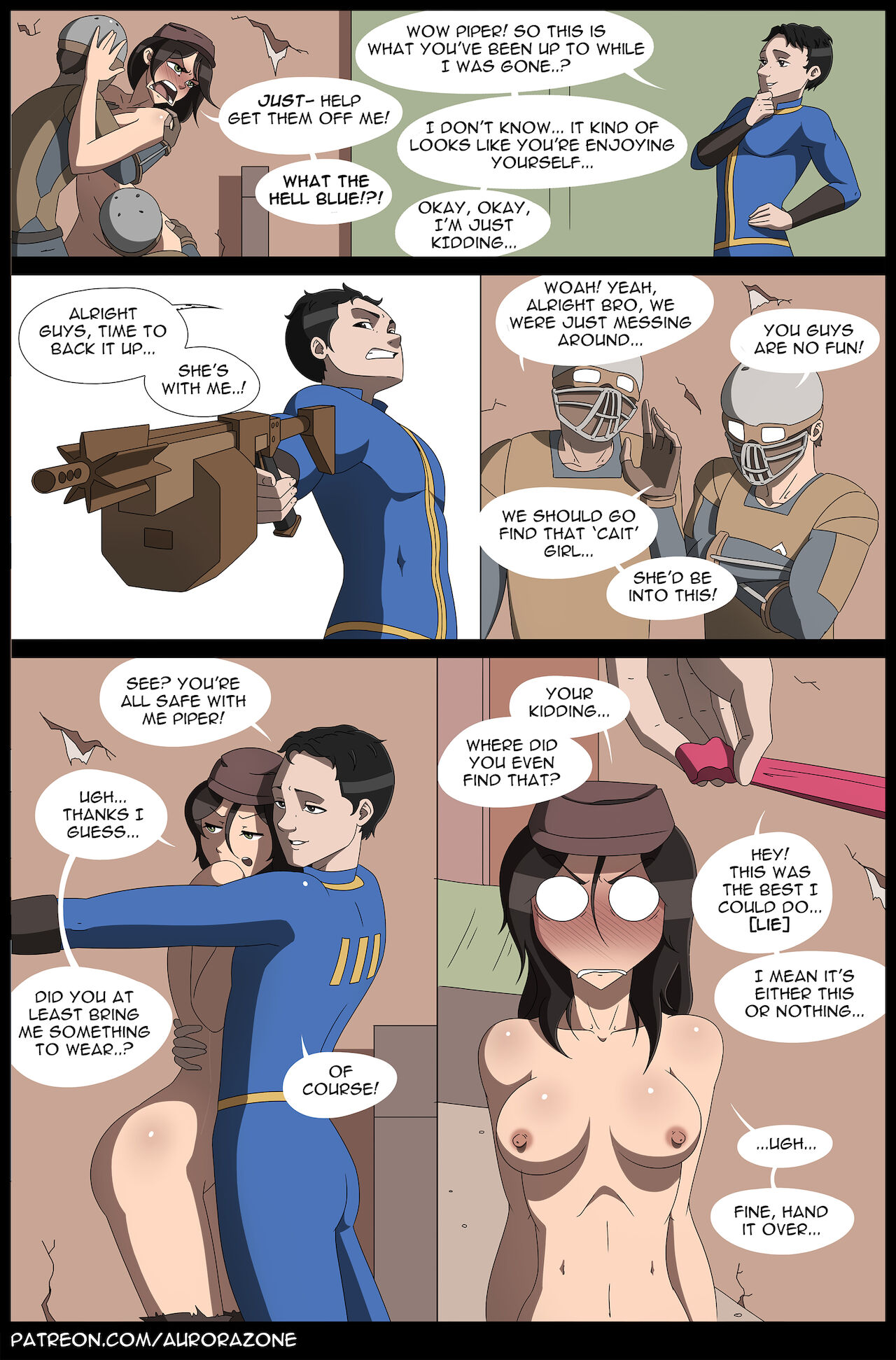 Pipers public nudity – Aurora Zone [photo 12] - MangaPorn