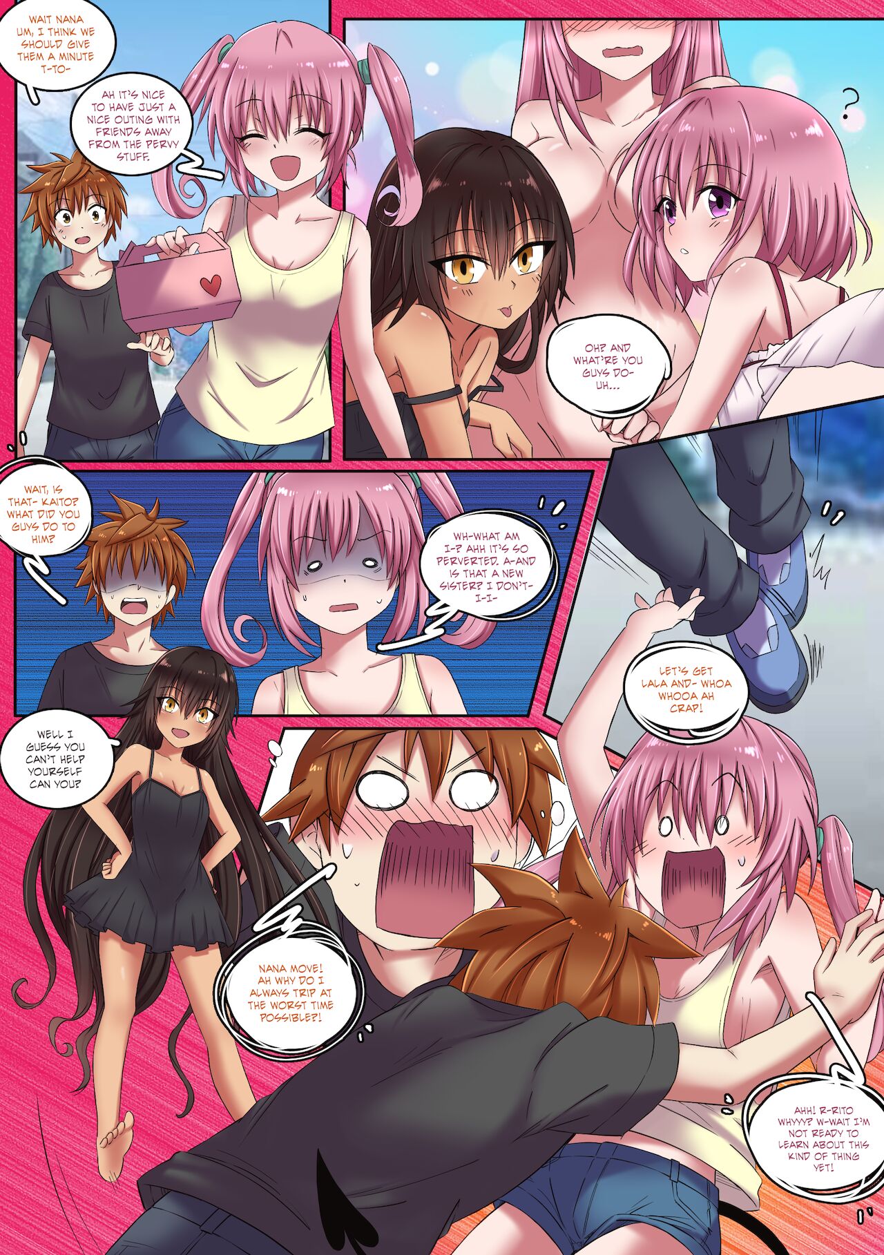 Wolfedge Sisterhood To LOVE-Ru Darkness – MeowWithMe [photo 14] - MangaPorn