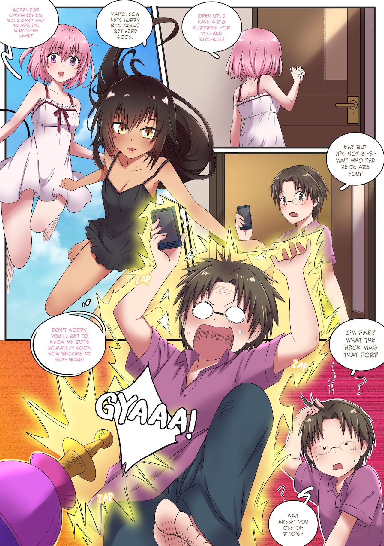 Wolfedge Sisterhood To LOVE-Ru Darkness – MeowWithMe [photo 6] - MangaPorn