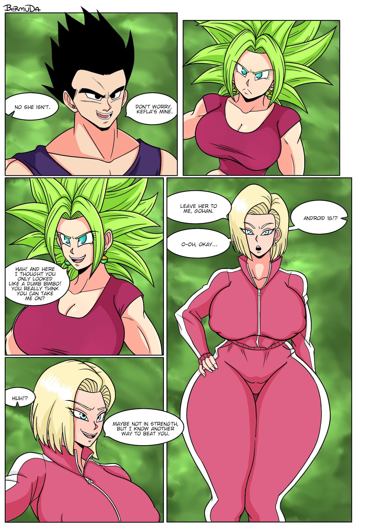 Android 18 Has A Plan – Bermuda [photo 1] - MangaPorn