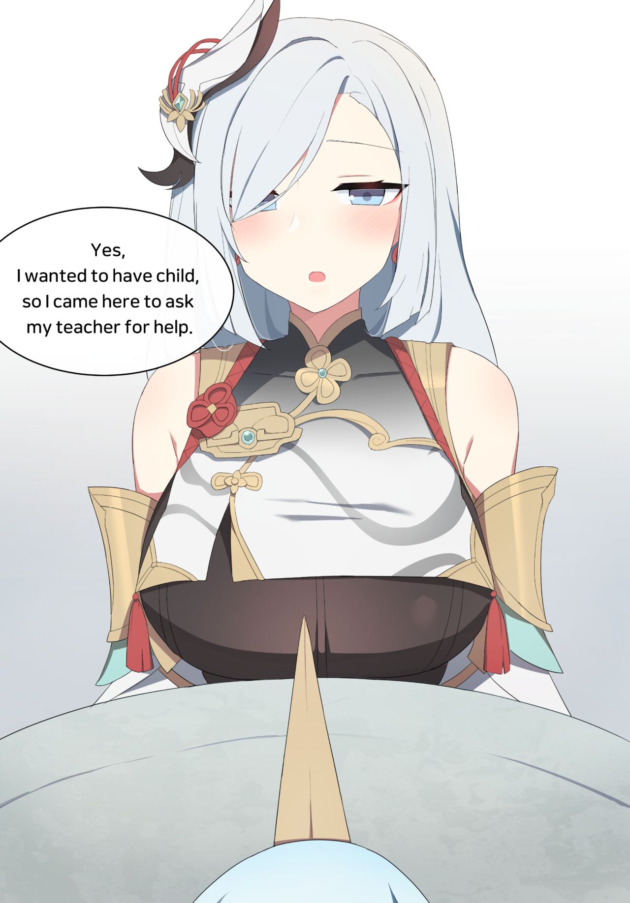 Shenhe – poyeop Genshin Impact [photo 2] - MangaPorn