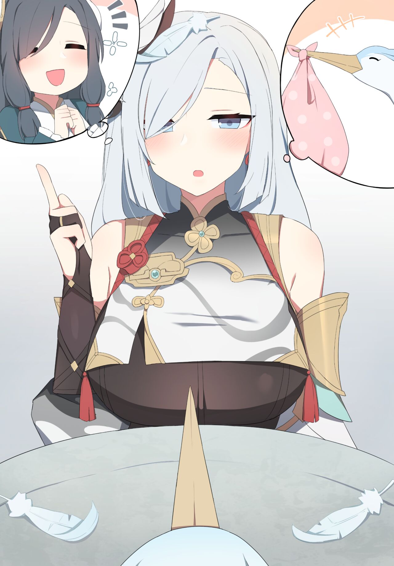 Shenhe – poyeop Genshin Impact [photo 30] - MangaPorn